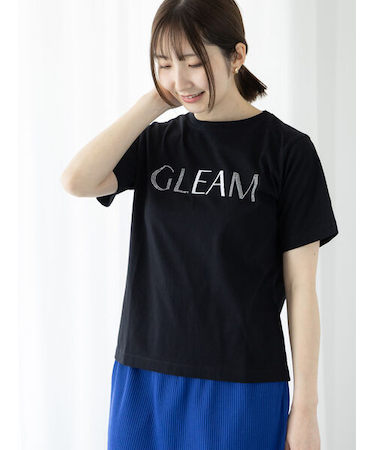 ラインストーン×刺繍Tシャツ