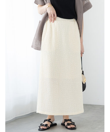 カットジャカードナロースカート