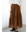メッシュアシメティアードスカート《2025summer catalog item》
