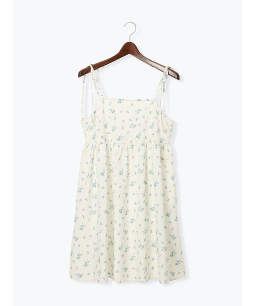 フラワープリントミニキャミワンピース《2025summer catalog item》