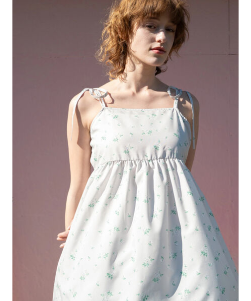 フラワープリントミニキャミワンピース《2025summer catalog item》