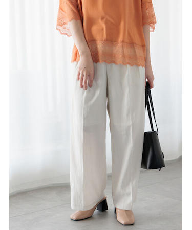 タックワイドパンツ《2025summer catalog item》