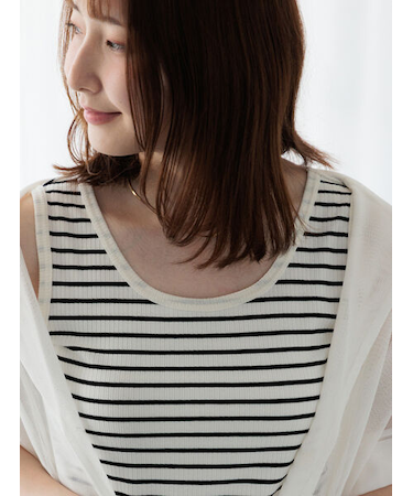 【抗菌防臭】クロップドタンクトップ《2025summer catalog item》