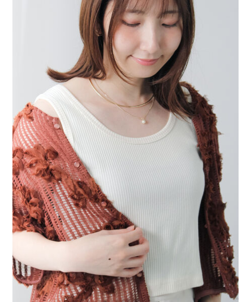 【抗菌防臭】クロップドタンクトップ《2025summer catalog item》