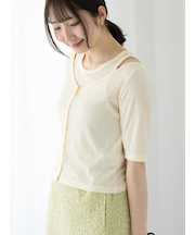 シアーテレコレイヤードアンサンブル《2025summer catalog item》