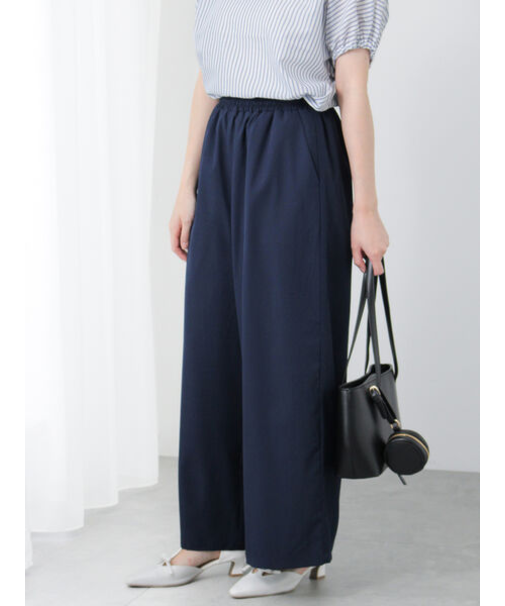 【イージーケア】無地/ドットイージーパンツ