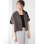 テーラーカラー羽織りシャツ《2025summer catalog item》