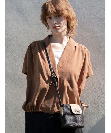 テーラーカラー羽織りシャツ《2025summer catalog item》