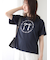 【接触冷感】リボンモチーフロゴTシャツ