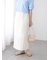 チュールシャーリングナロースカート《2025summer catalog item》