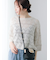 ラメ混なみなみメッシュニット