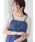 半袖レーストップス
