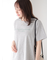 【接触冷感】筆記体ロゴプリントTシャツ
