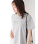 【接触冷感】筆記体ロゴプリントTシャツ