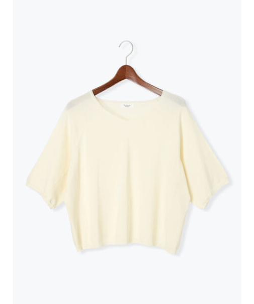 【抗菌防臭】Vネックドルマンニット