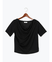 ドレープネックトップス