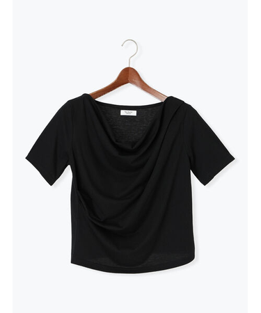 ドレープネックトップス