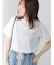 ラインストーン×刺繍Tシャツ