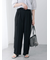サイドリボンタックパンツ