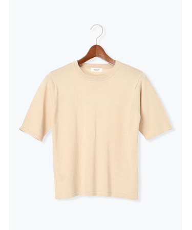 【抗菌防臭】ハーフスリーブニット