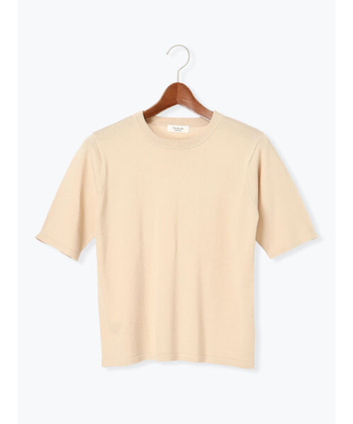 【抗菌防臭】ハーフスリーブニット