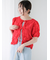 しわ加工前後2WAYブラウス