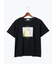 フラワー転写プリントTシャツ