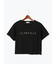 【接触冷感】ラインストーンクロップドTシャツ
