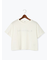 【接触冷感】ラインストーンクロップドTシャツ