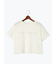 【接触冷感】ラインストーンクロップドTシャツ