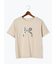 【接触冷感】箔リボンモチーフTシャツ
