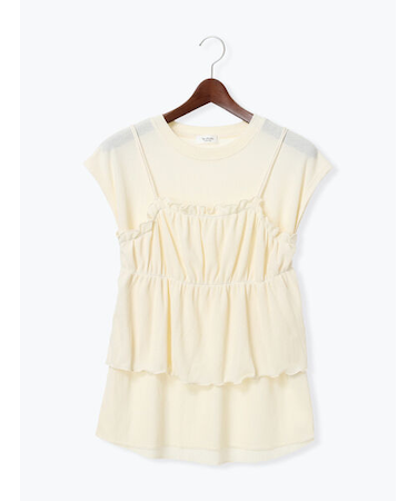 ワッフルビスチェセットTシャツ