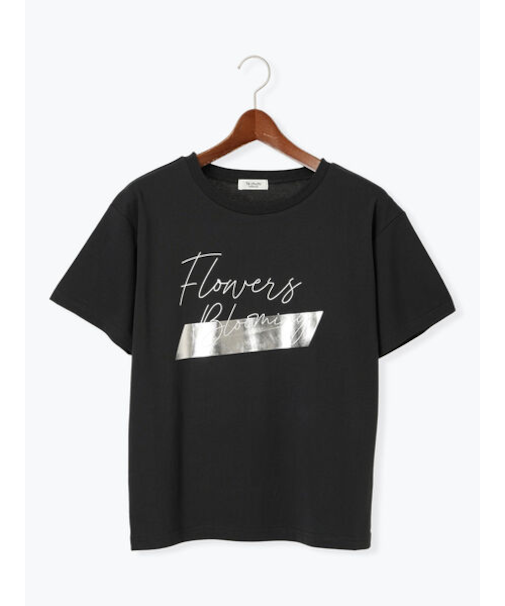 【接触冷感】箔BIGロゴTシャツ