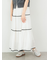 パイピングティアードスカート