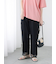 チュール重ねフレアパンツ