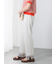 チュール重ねフレアパンツ