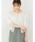 メッシュノーカラーブルゾン