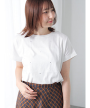 ハートモチーフホットフィットTシャツ