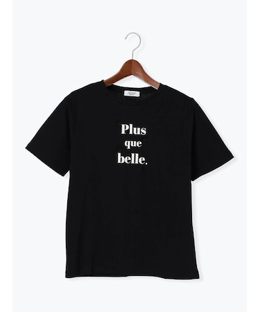 フラワーモチーフプリントTシャツ