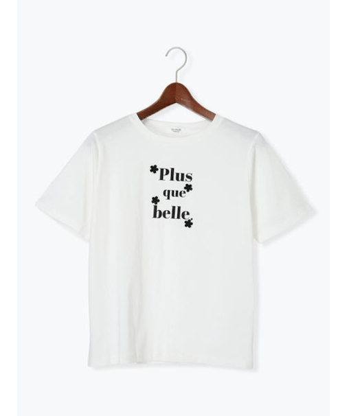 フラワーモチーフプリントTシャツ