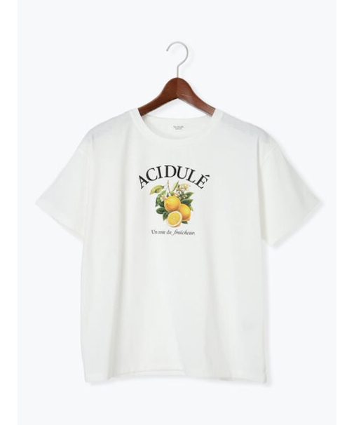 フルーツモチーフ柄Tシャツ