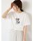 【接触冷感】犬モチーフプリントTシャツ