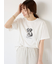 【接触冷感】犬モチーフプリントTシャツ