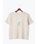 【接触冷感】犬モチーフプリントTシャツ