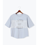 レースロゴプリントTシャツ