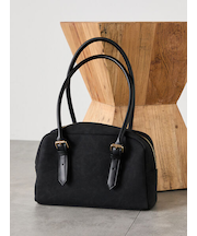 スウェードボストンバッグ《2025autumn catalog item》