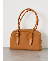 スウェードボストンバッグ《2025autumn catalog item》