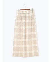 スクエアフリンジスカート《2025autumn catalog item》