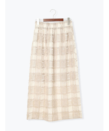 スクエアフリンジスカート《2025autumn catalog item》