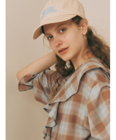 刺繍入りキャップ《2025autumn catalog item》